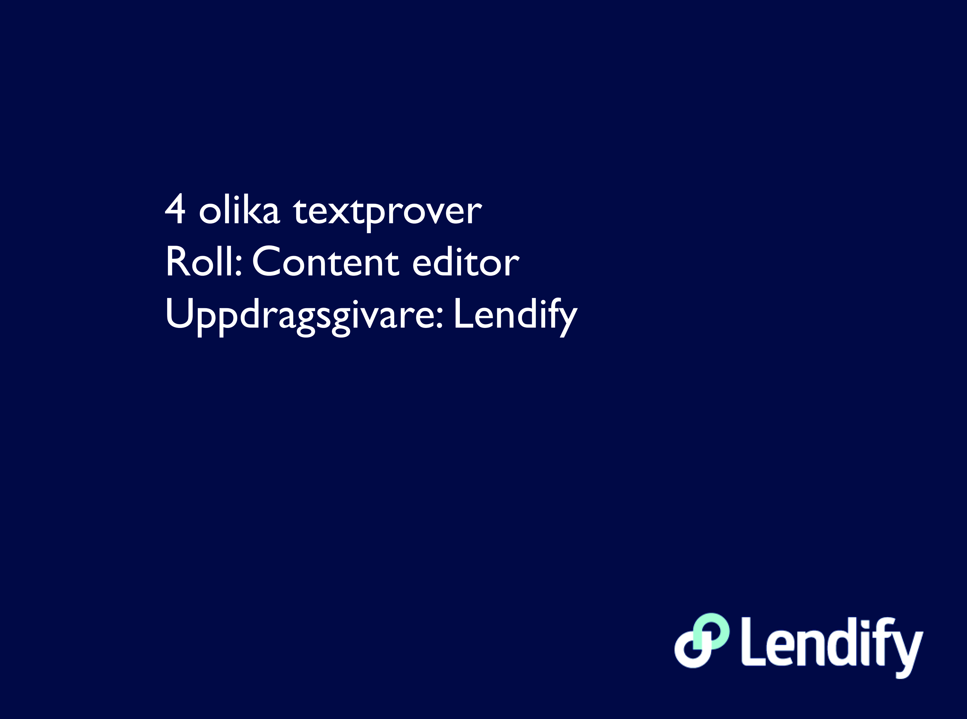 Lendify